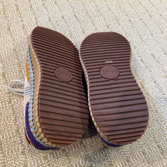 Chloe Nama Multi Color Sneakers | Size 40 - Picture 5 of 7